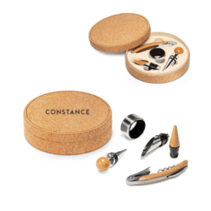 Conjunto para Vinho de Madeira e Metal